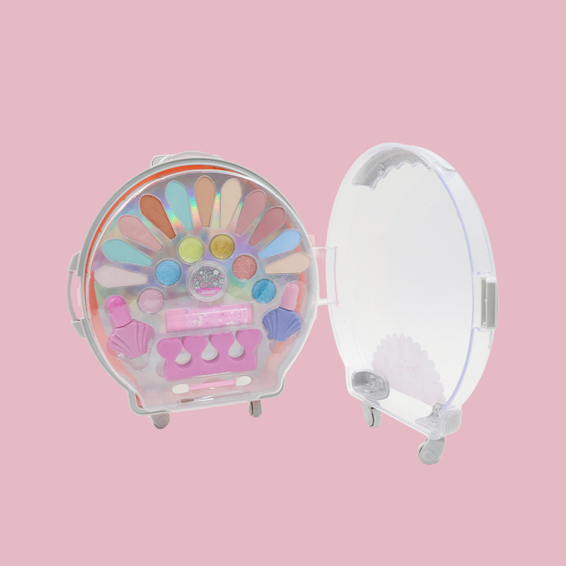 Small Round Suitcase Set