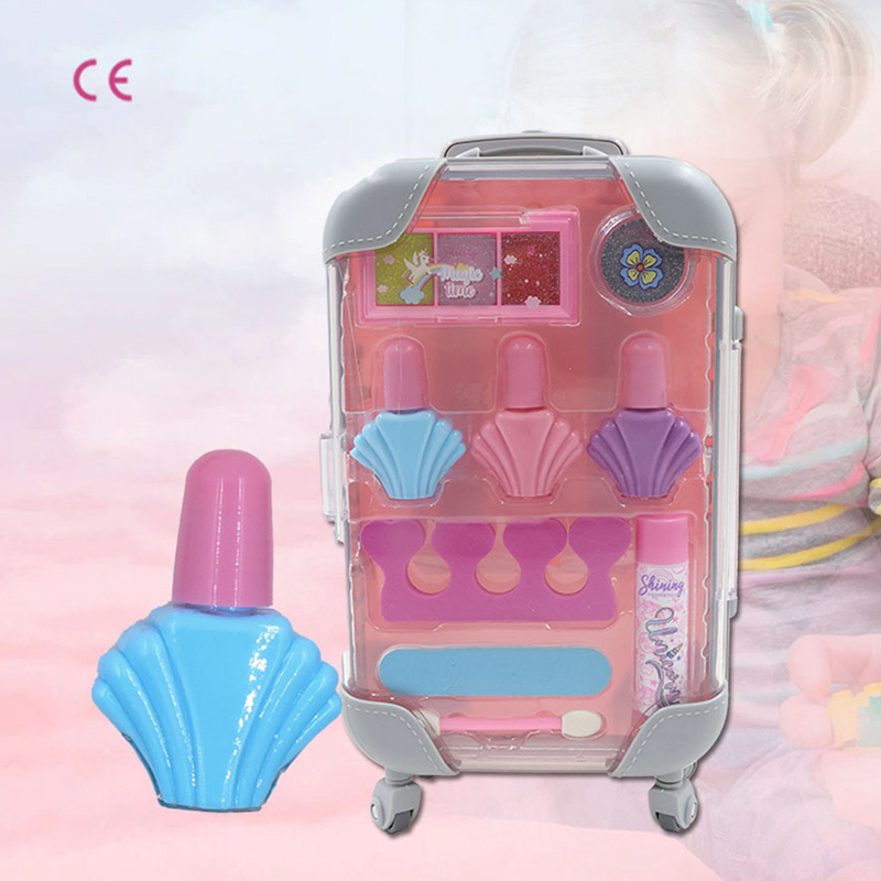 Small Round Suitcase Set