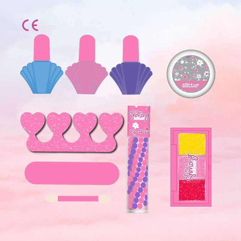 Small Round Suitcase Set